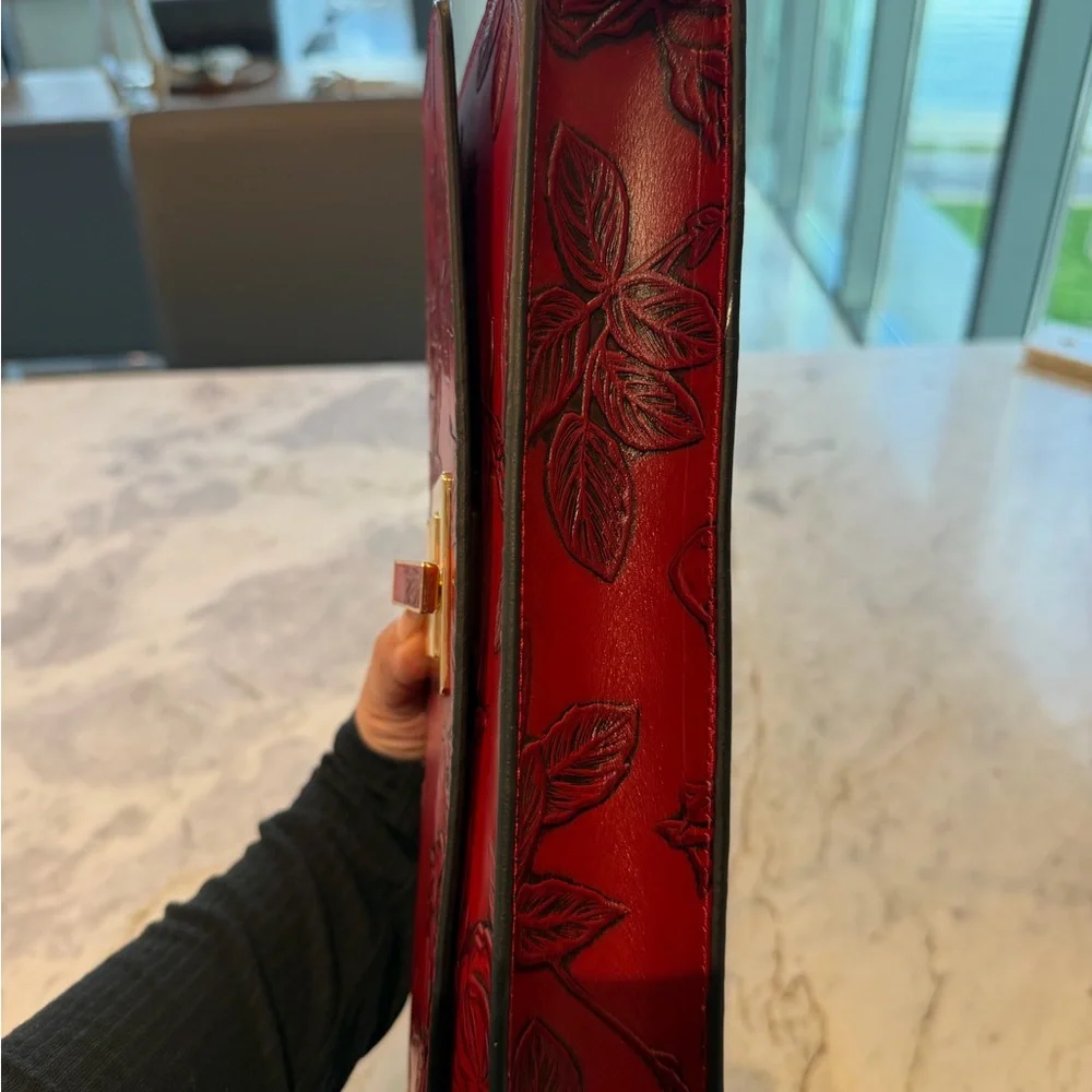 Cuoieria Florentina East West Shoulder or Clutch Handbag